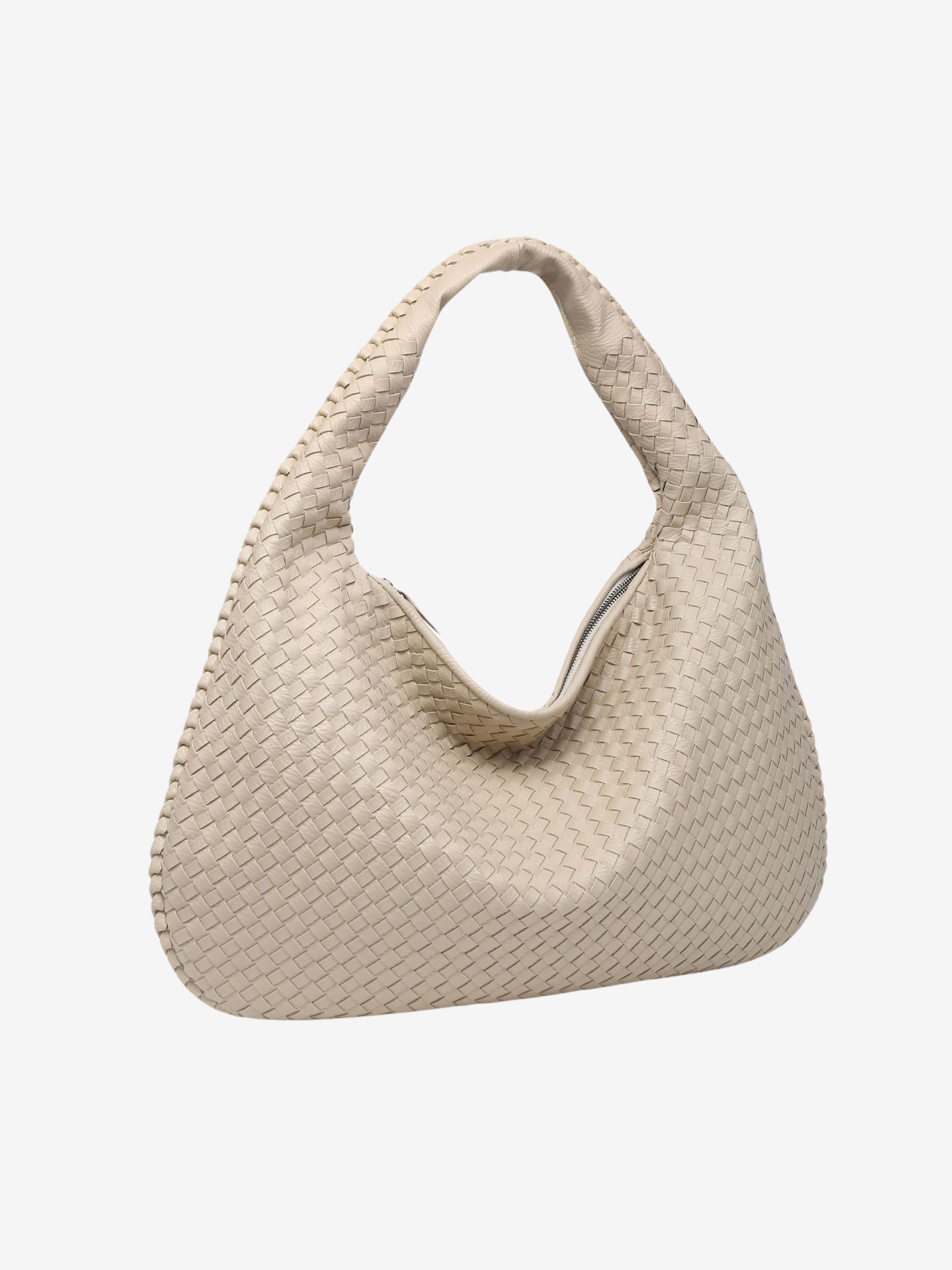 Artisan Woven Hobo Bag