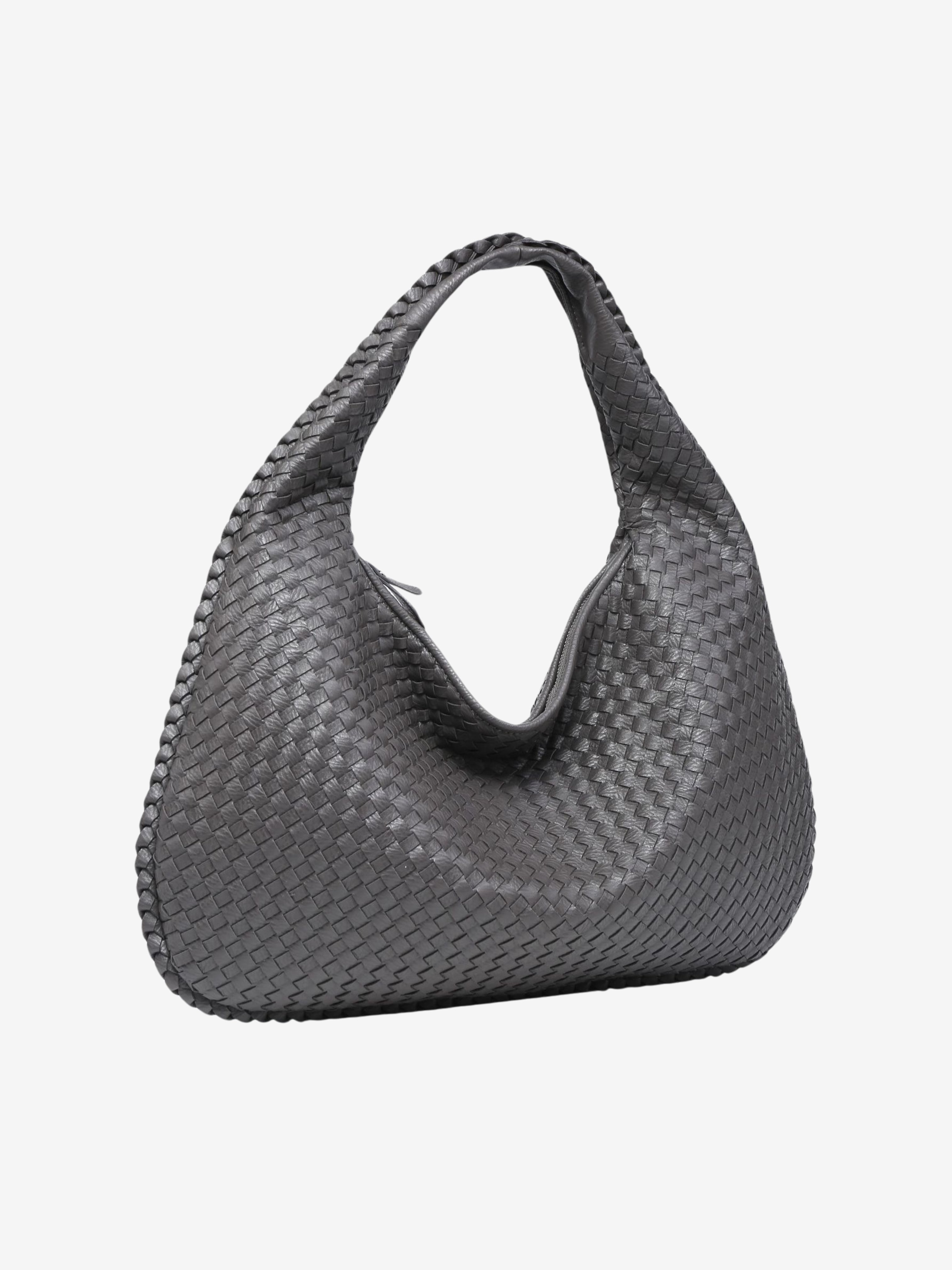 Artisan Woven Hobo Bag