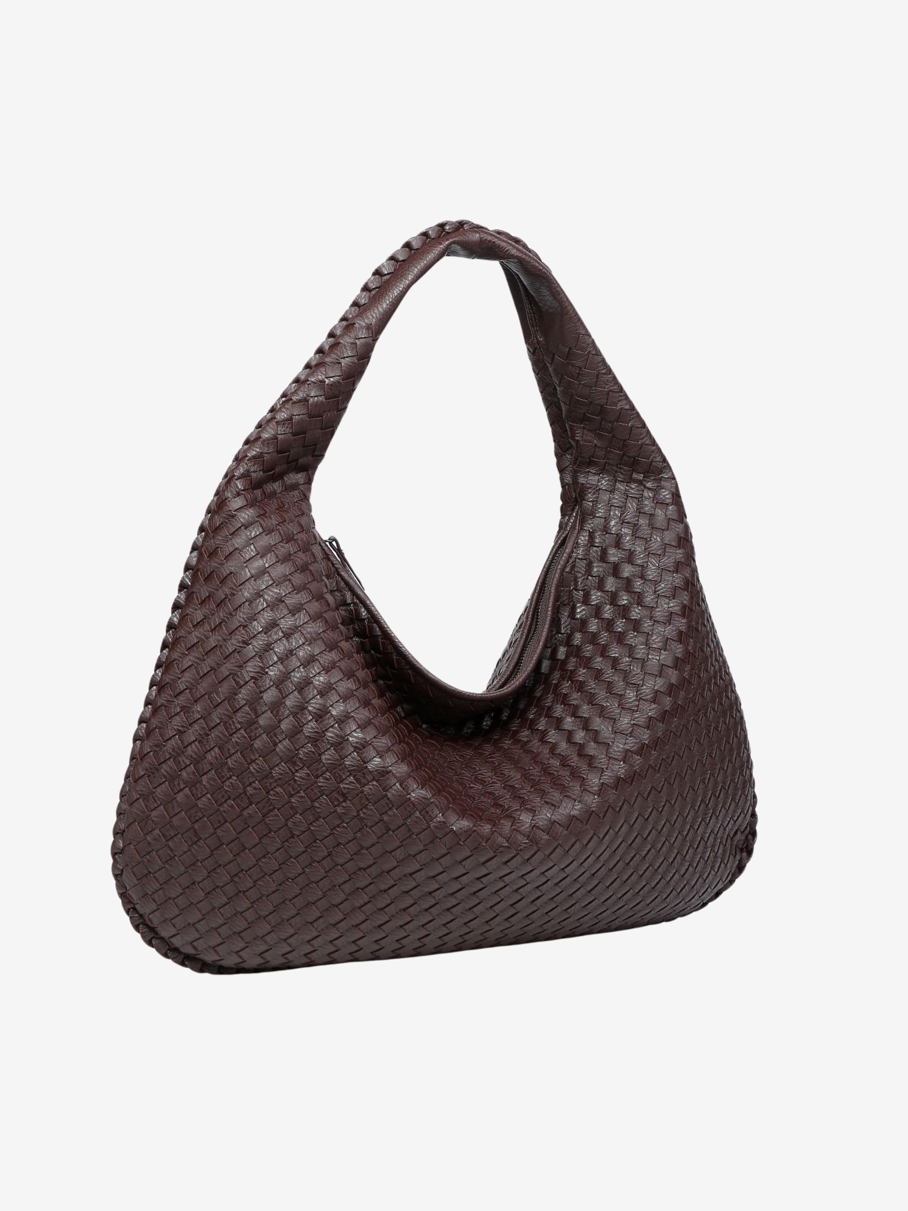 Artisan Woven Hobo Bag