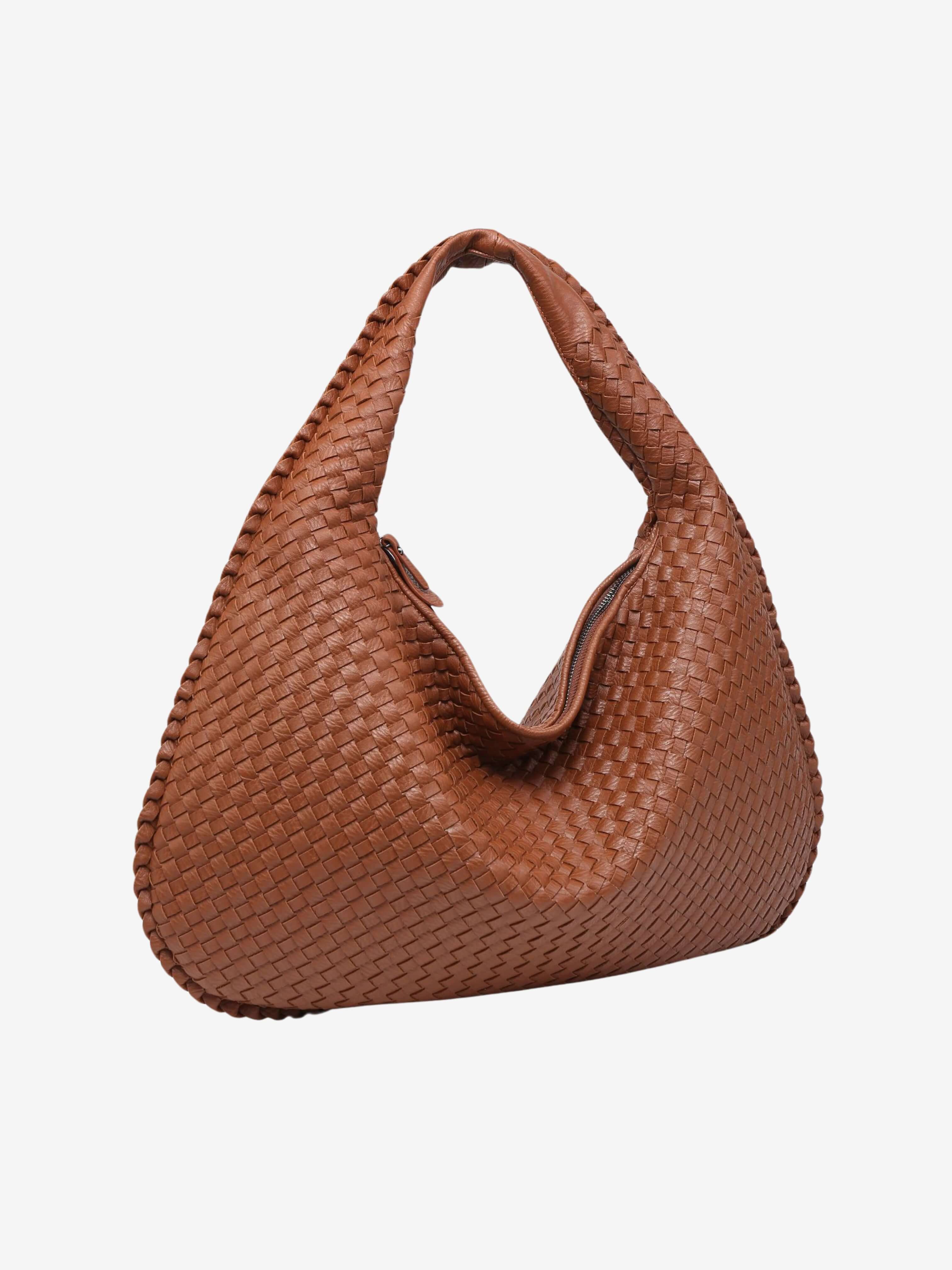 Artisan Woven Hobo Bag
