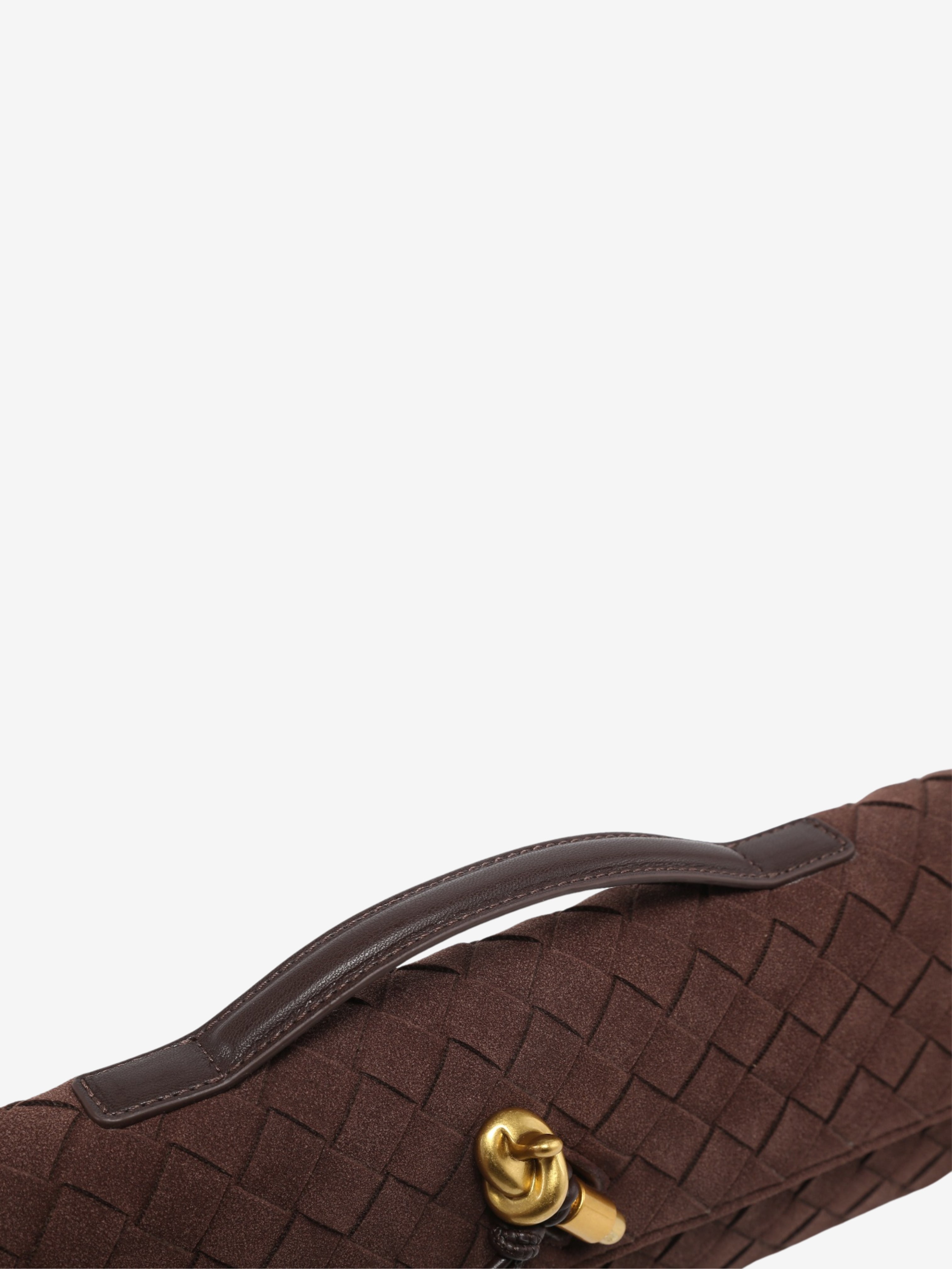 Woven Fold-Over Crossbody Bag